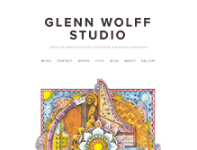 Tablet Screenshot of glennwolff.com